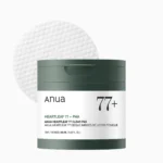Anua Heartleaf 77% Clear Pad για απαλή απολέπιση, ενυδάτωση και καταπράυνση της επιδερμίδας