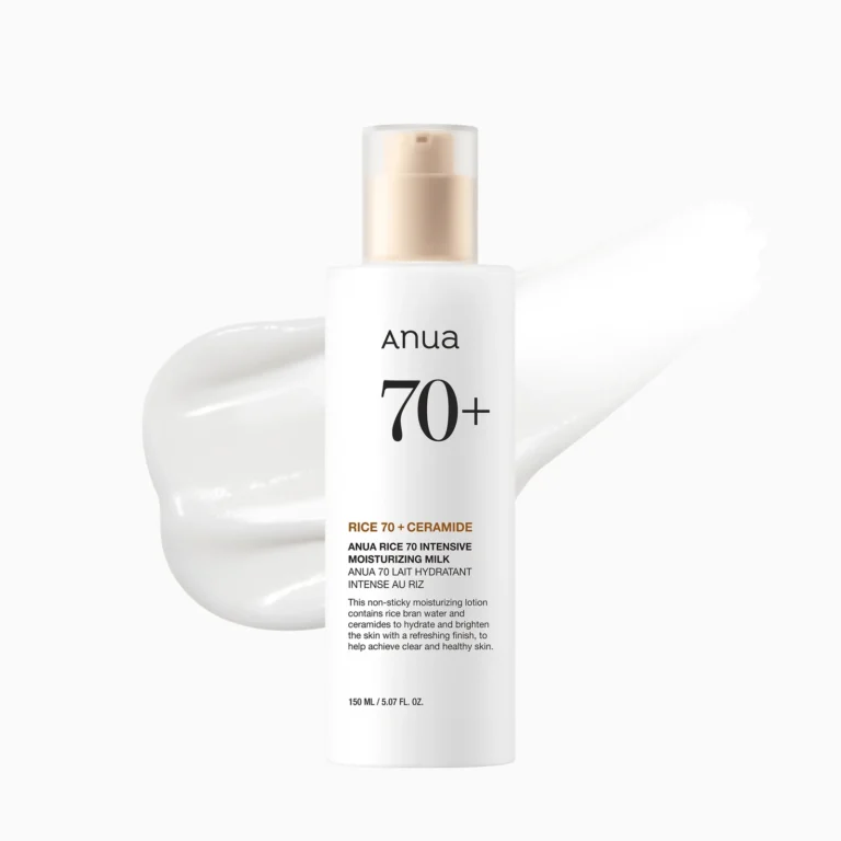 Anua Rice 70 Moisturizing Milk 150ml με νιασιναμίδη και κεραμίδια για ενυδάτωση, λάμψη και ενίσχυση του επιδερμικού φραγμού
