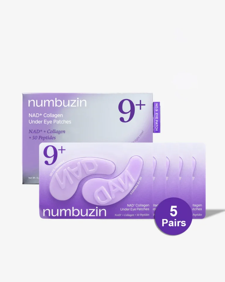 numbuzin no 9 nad eye patches για λάμψη και σύσφιξη ματιών