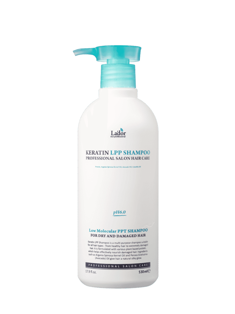 LADOR Keratin LPP Shampoo sulfate-free σαμπουάν για ξηρά και ταλαιπωρημένα μαλλιά με πρωτεΐνες και φυσικά έλαια για ενυδάτωση και επανόρθωση θα το βρεις στο belevie.gr