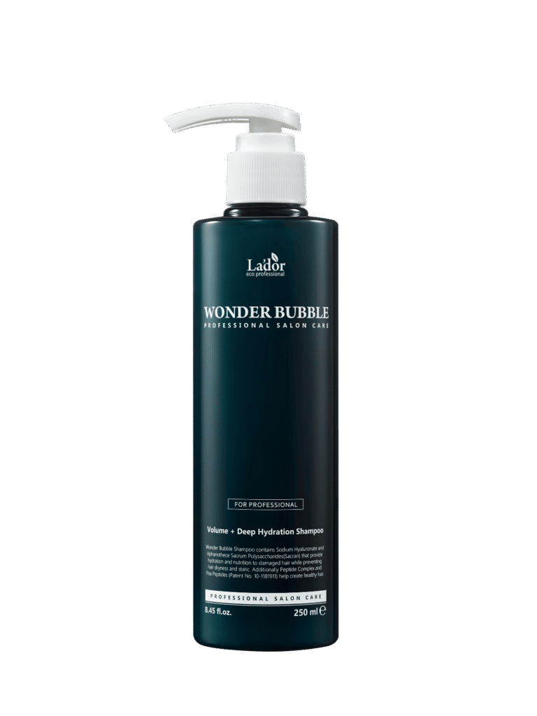 LADOR Wonder Bubble Shampoo ενυδατικό σαμπουάν με πεπτίδια και εκχύλισμα φυκιών για απαλά, λαμπερά και υγιή μαλλιά - θα το βρεις στο belevie.gr