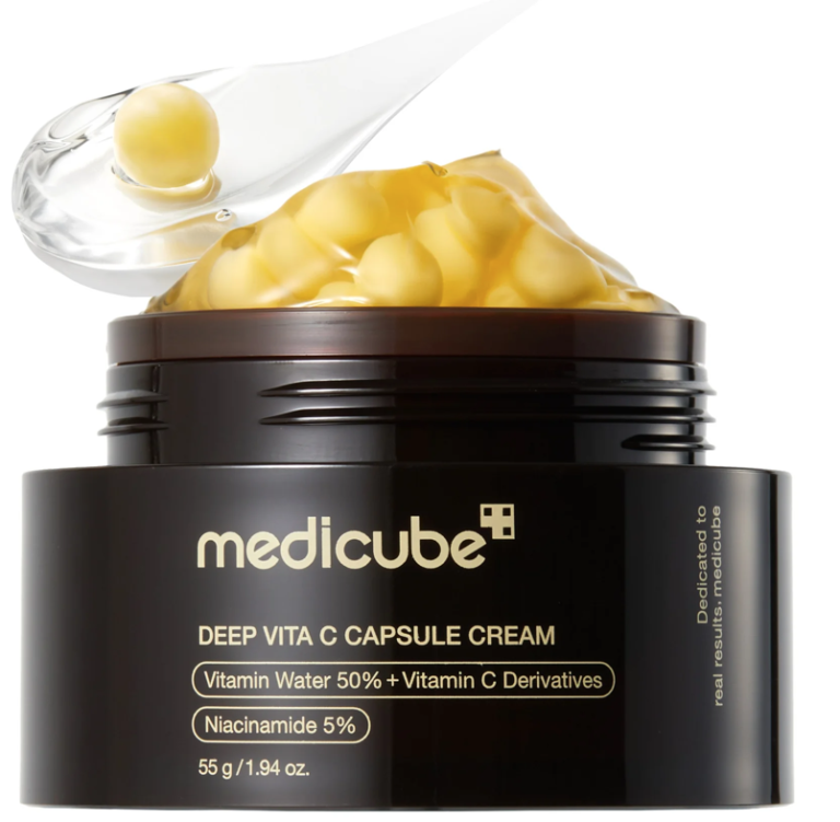 Medicube Deep Vita C Capsule Cream με βιταμίνη C σε κάψουλες για λάμψη, μείωση δυσχρωμιών και ενυδάτωση της επιδερμίδας θα τη βρεις στο belevie.gr