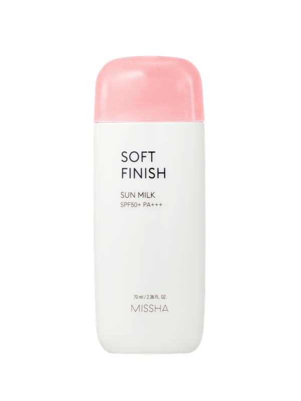 MISSHA All-Around Safe Block Soft Finish Sun Milk αντηλιακό γαλάκτωμα με ματ αποτέλεσμα για καθημερινή προστασία - θα το βρεις στο belevie.gr