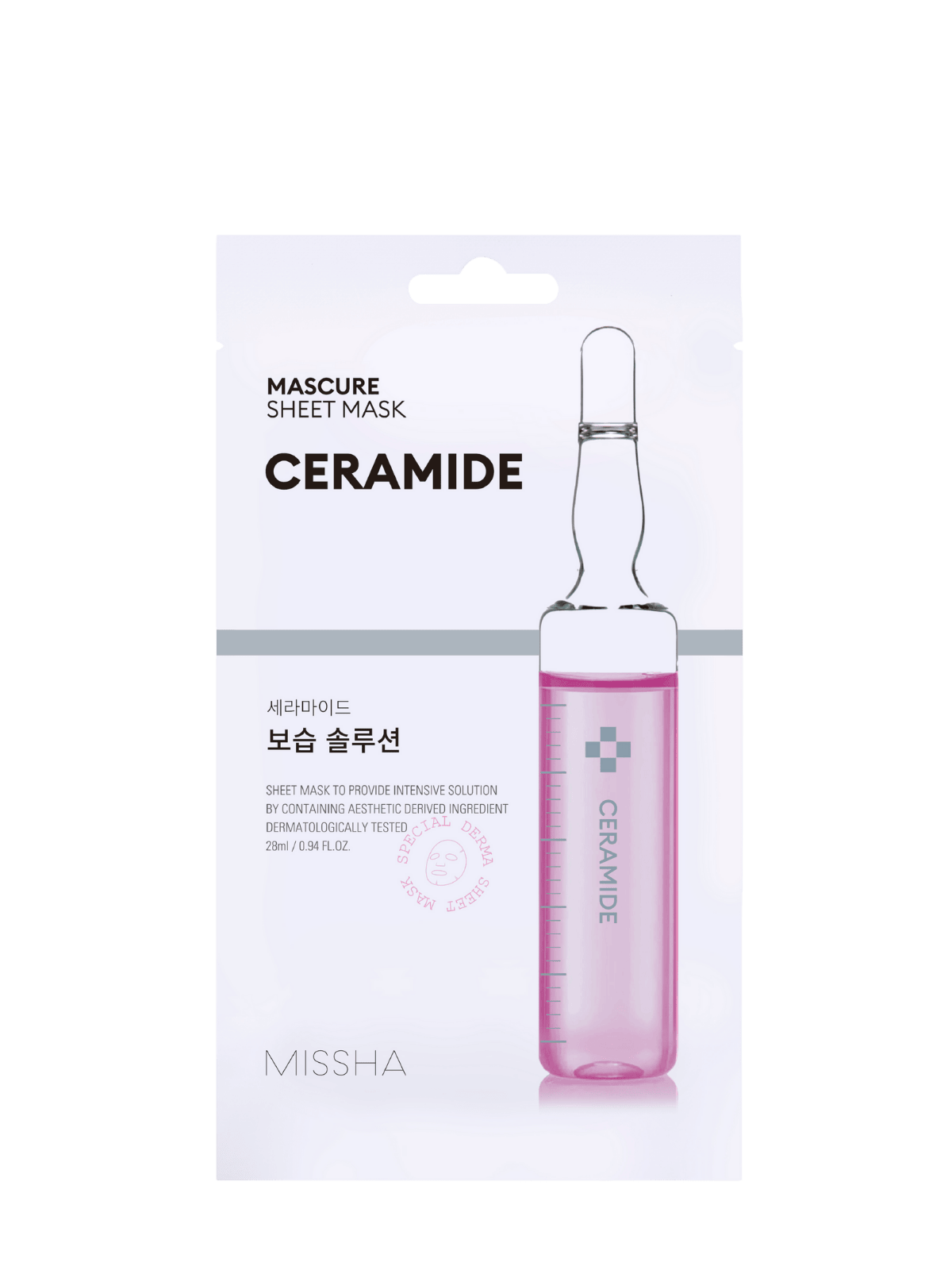 missha-mascure-solution-sheet-mask-barrier-ceramide Μάσκα προσώπου MISSHA Mascure Solution με κεραμίδια, sheet mask για ενίσχυση δερματικού φραγμού, ενυδάτωση και καταπράυνση της επιδερμίδας θα τη βρεις στο belevie.gr