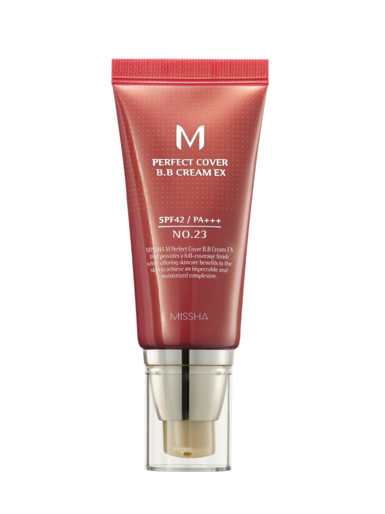 MISSHA Perfect Cover BB Cream EX Natural Beige 23 BB cream για φυσική κάλυψη, ομοιόμορφο τόνο επιδερμίδας και ενυδάτωση με ελαφρύ φυσικό αποτέλεσμα - θα τη βρεις στο belevie.gr