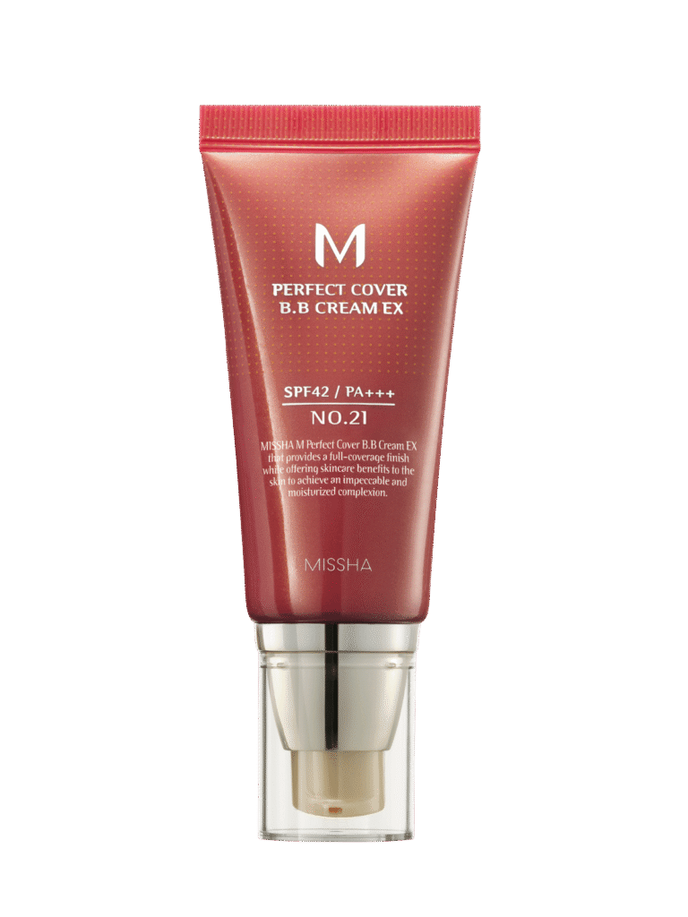 MISSHA Perfect Cover BB Cream EX No.21 Light Beige BB cream με υψηλή κάλυψη, SPF42 PA+++ και φυσικό φωτεινό αποτέλεσμα για ανοιχτές επιδερμίδες θα τη βρεις στο belevie.gr