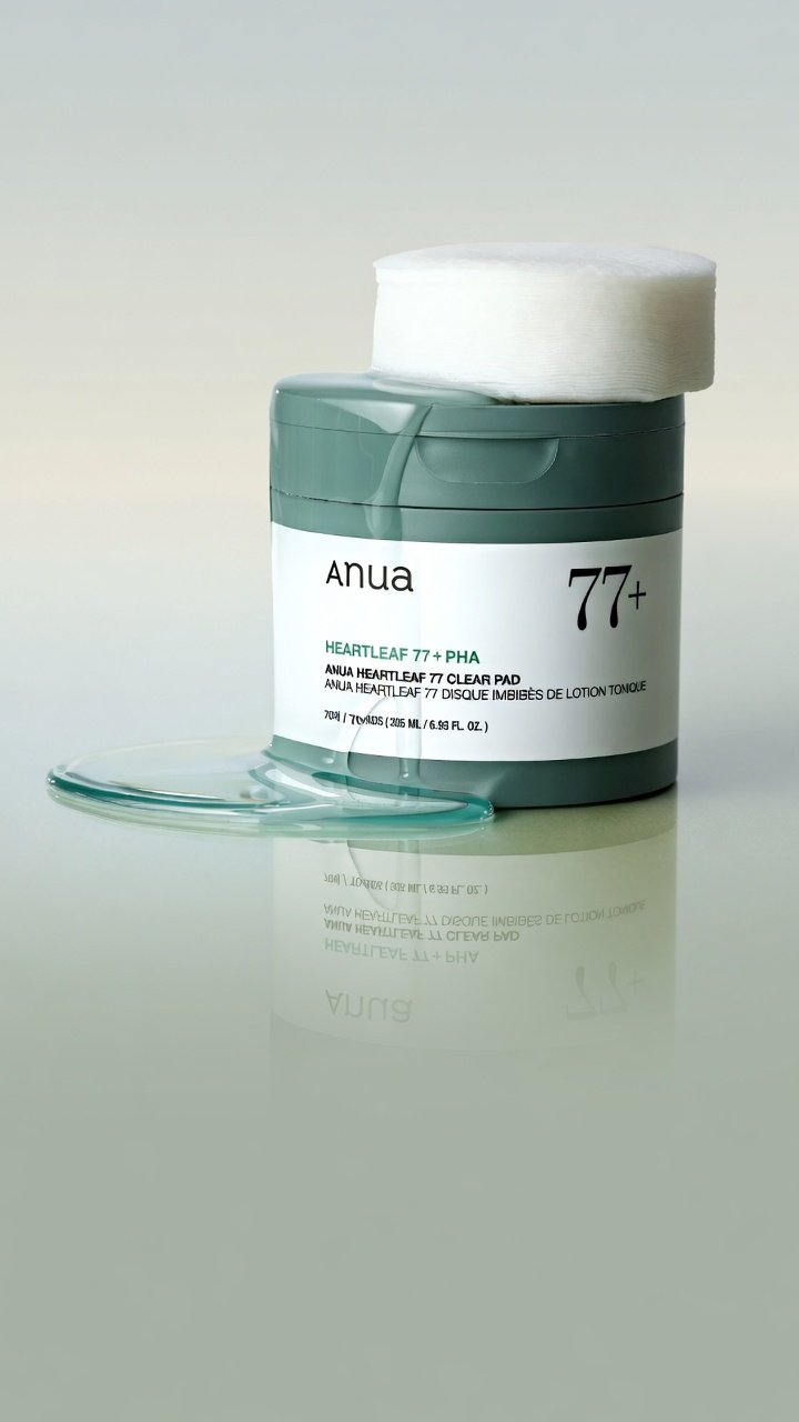 ANUA Toner Pads για απαλή απολέπιση, ενυδάτωση και καταπράυνση της επιδερμίδας