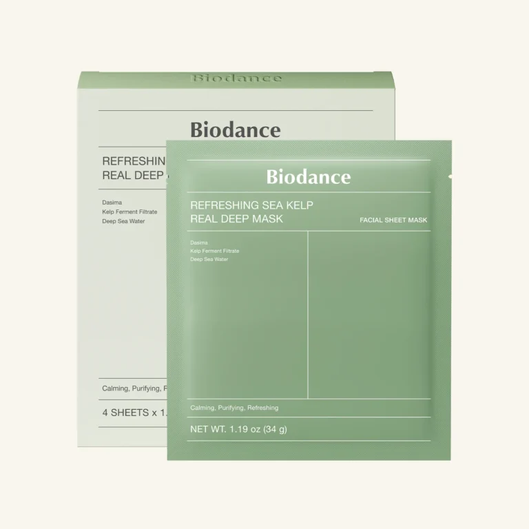 Biodance Refreshing Sea Kelp Real Deep μάσκα υδρογέλης για λιπαρό και ακνεϊκό δέρμα