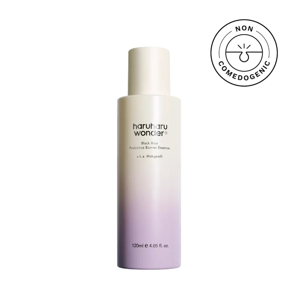 Haruharu Wonder Black Rice Probiotics Barrier Essence 120ml – Essence με προβιοτικά και ζυμωμένο μαύρο ρύζι για ενίσχυση του επιδερμικού φραγμού