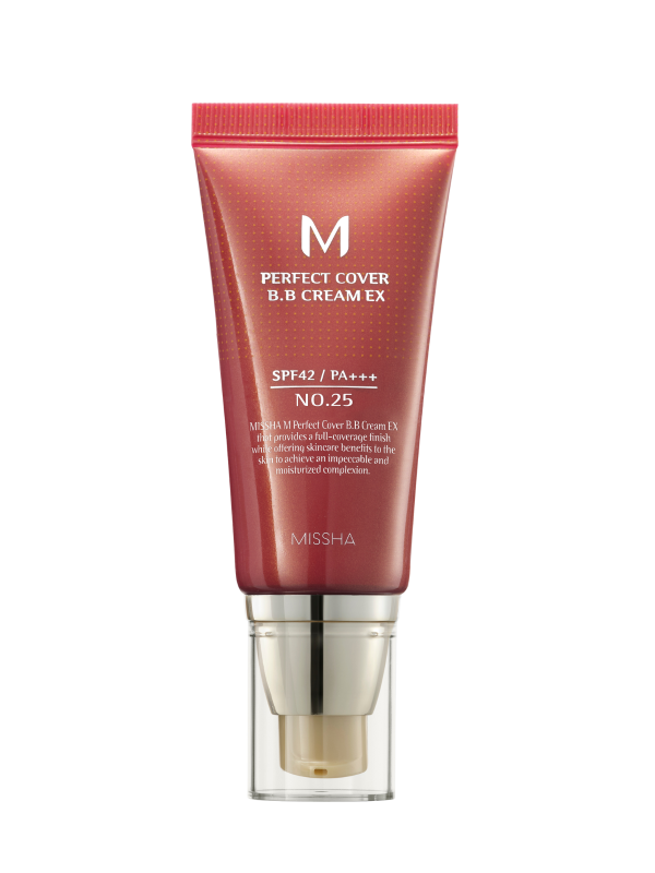 missha-perfect-cover-bb-cream-ex-25-warm-beige MISSHA Perfect Cover BB Cream No.25 Warm Beige για μεσαίους τόνους επιδερμίδας με SPF42 και φυσική κάλυψη